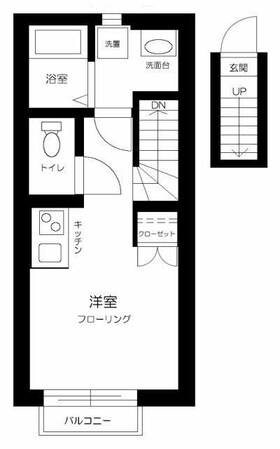 カーサ西巣鴨の物件間取画像